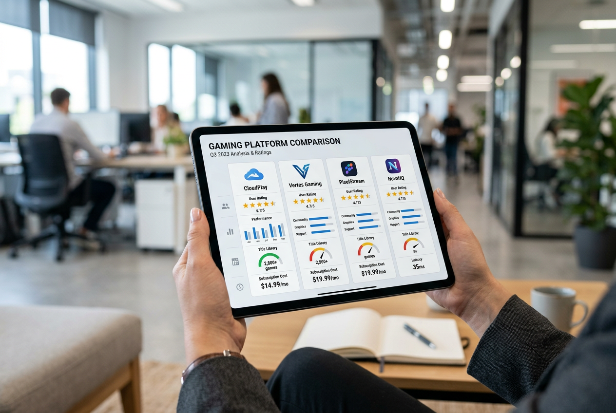Επαγγελματική σύγκριση online καζίνο σε tablet